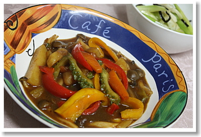 コラーゲンたっぷりの夏カレー