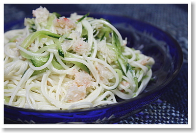 素麺サラダ